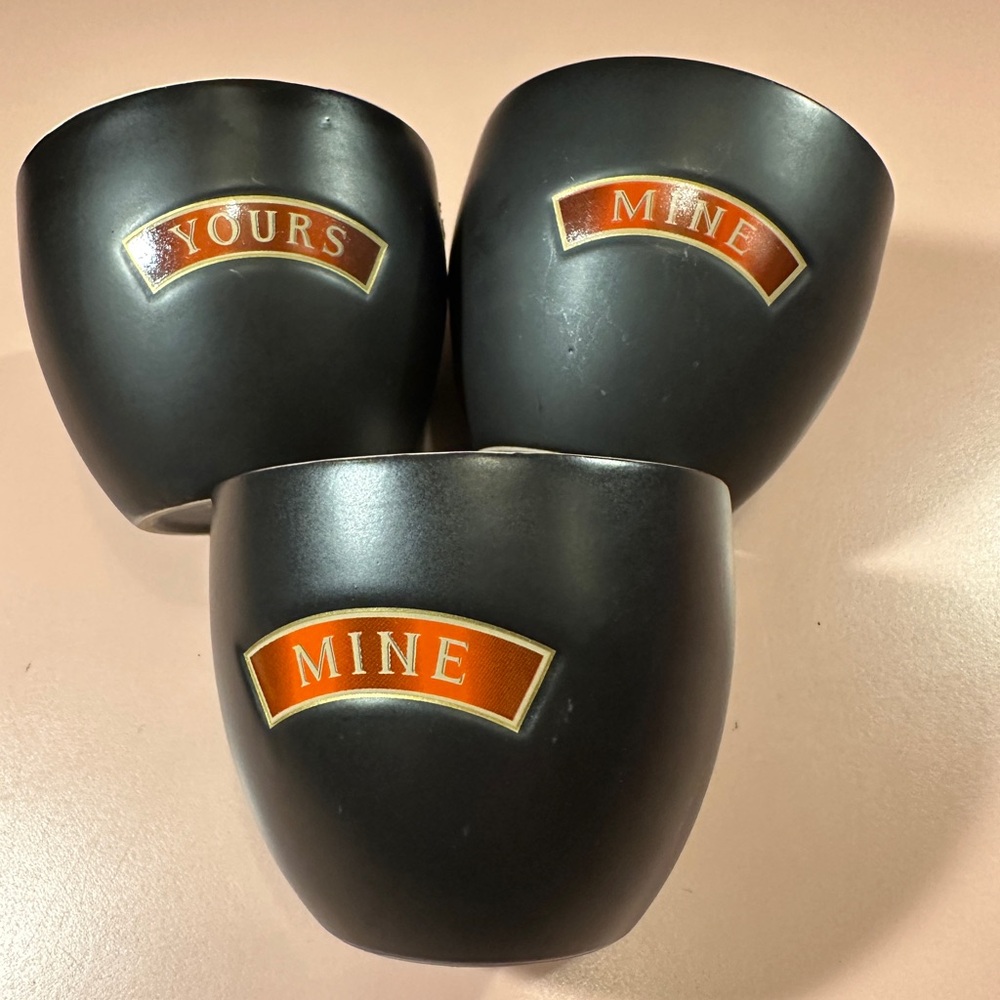 Baileys Yours and Mine mugs
